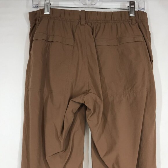 REI CO-OP - WOMEN'S 6 - BROWN ELASTIC BUTTON WAIST NYLON BLEND OUTDOOR PANTS - Picture 5 of 8